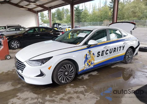 2023 Hyundai Sonata Hybrid Sel из США, поврежденный, VIN KMHL34JJ2PA063426